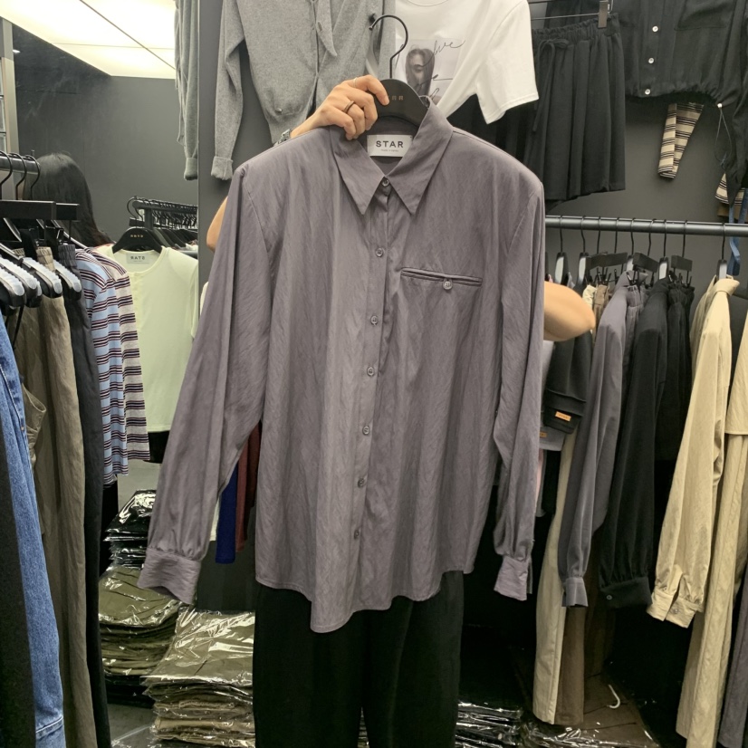 STAR-L韓國直郵女士新品時尚休閑真品人氣熱賣襯衫蕾絲衫STAR-L襯衫/蕾絲衫圖色2