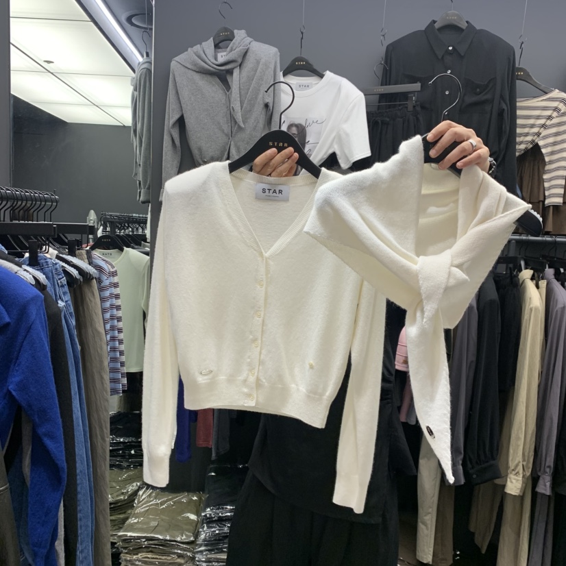 STAR-L東大門直郵女士新品休閑時尚人氣熱賣推薦套裝開衫STAR-L套裝圖色1