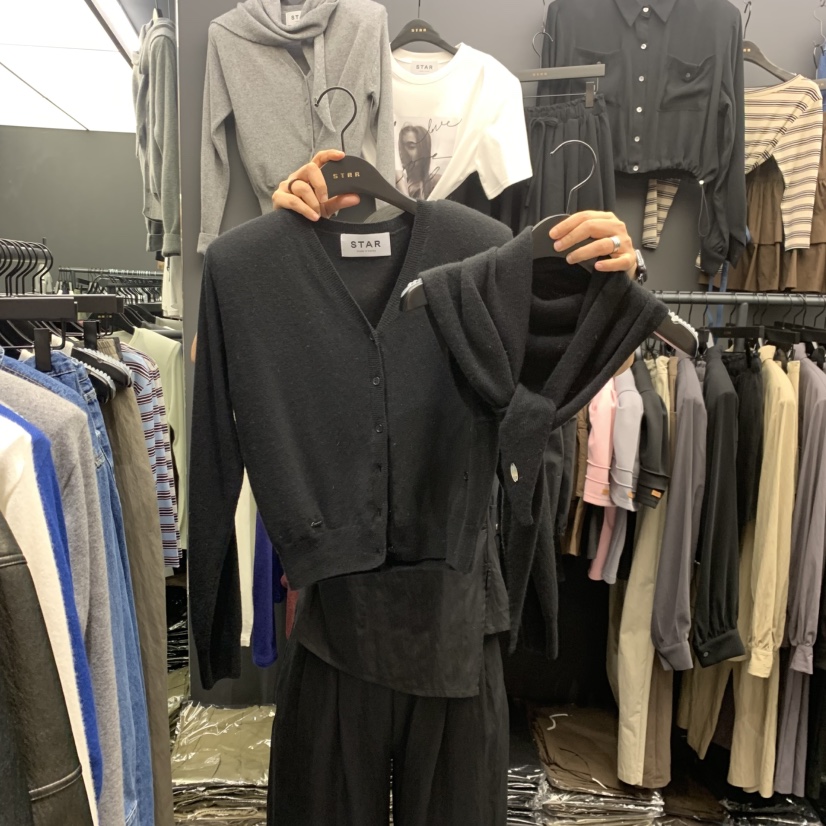 STAR-L東大門直郵女士新品休閑時尚人氣熱賣推薦套裝開衫STAR-L套裝圖色4