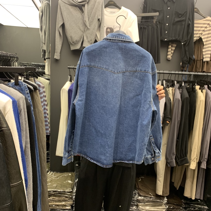 STAR-L東大門代購女士新品人氣時尚熱賣推薦夾克寬松牛仔STAR-L夾克