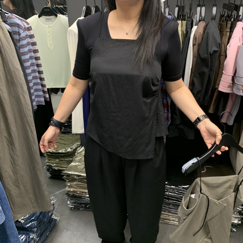 STAR-L東大門實拍女士新款時尚推薦熱賣吊帶背心不含腰帶STAR-L吊帶/背心圖色2
