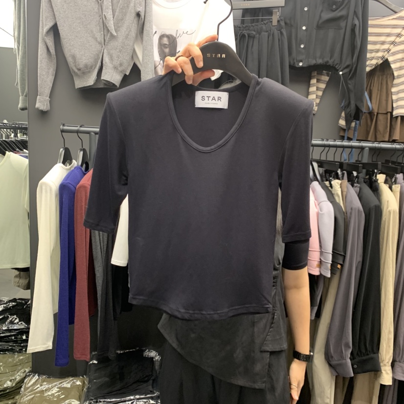 STAR-L韓國代購女裝新品時尚人氣真品熱賣休閑推薦T恤STAR-LT恤圖色5
