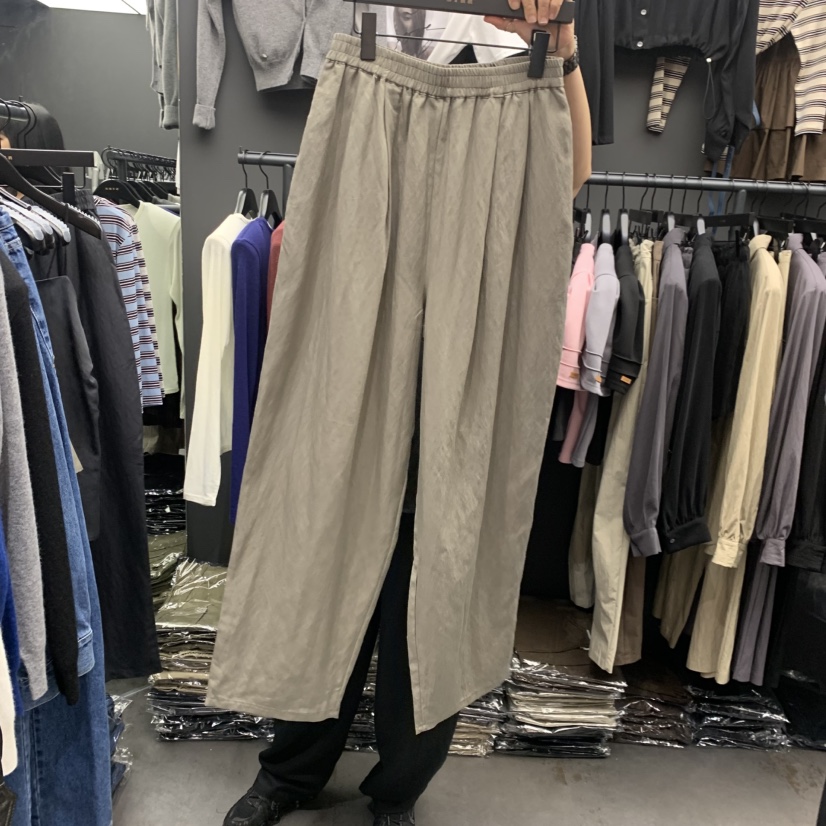 STAR-L韓國代購女士新品人氣推薦時尚休閑熱賣真品休閑褲STAR-L休閑褲圖色1