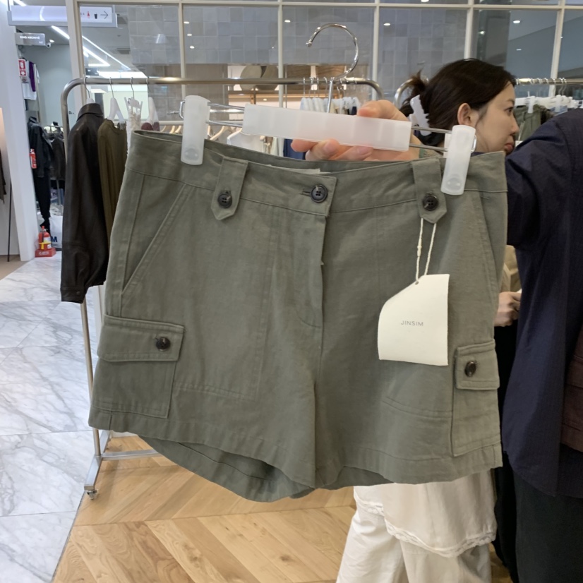 JINSIM東大門實拍女裝新品熱賣人氣時尚真品休閑推薦短褲JINSIM短褲圖色2