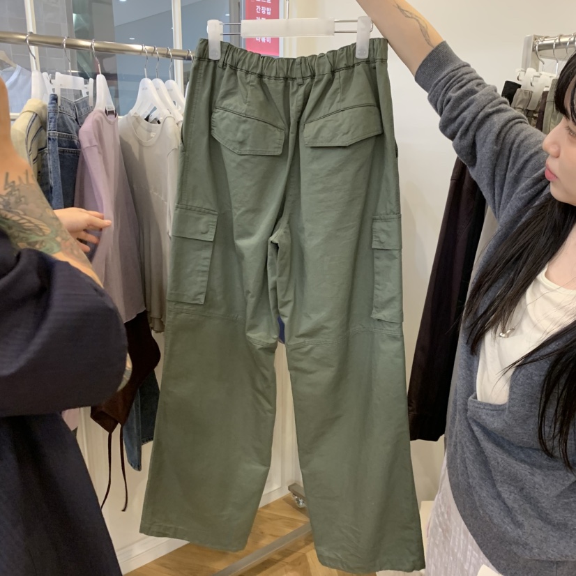 JINSIM東大門直郵女裝新品真品時尚推薦熱賣人氣休閑休閑褲JINSIM休閑褲