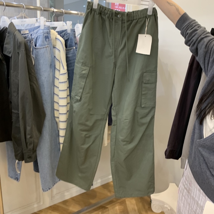 JINSIM東大門直郵女裝新品真品時尚推薦熱賣人氣休閑休閑褲JINSIM休閑褲圖色1