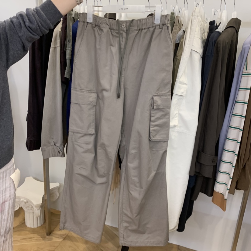 JINSIM東大門直郵女裝新品真品時尚推薦熱賣人氣休閑休閑褲JINSIM休閑褲圖色3