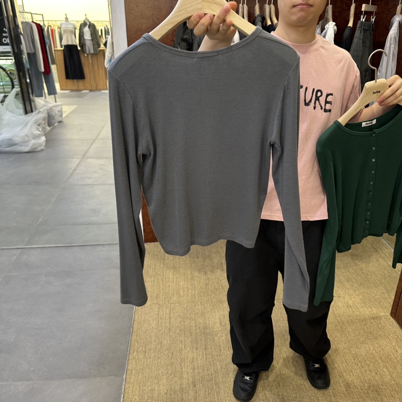 FELTE韓國代購女裝新品推薦人氣時尚真品休閑熱賣開衫開襟felte開衫