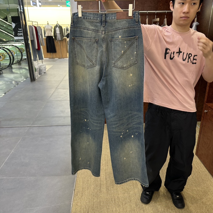 FELTE東大門代購女裝新品人氣休閑真品熱賣時尚推薦牛仔褲felte牛仔褲