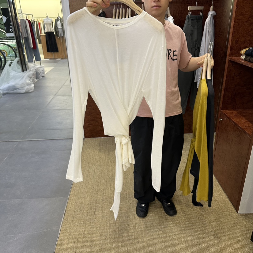 FELTE東大門實拍女裝新品休閑真品人氣熱賣推薦時尚長袖T恤felte長袖T恤圖色2