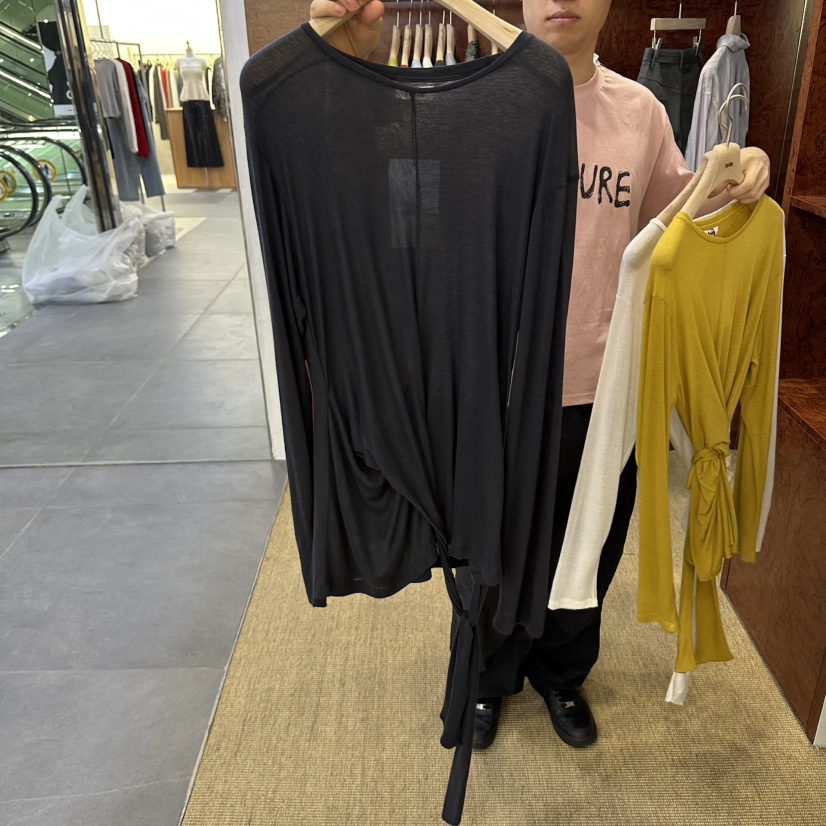 FELTE東大門實拍女裝新品休閑真品人氣熱賣推薦時尚長袖T恤felte長袖T恤圖色3