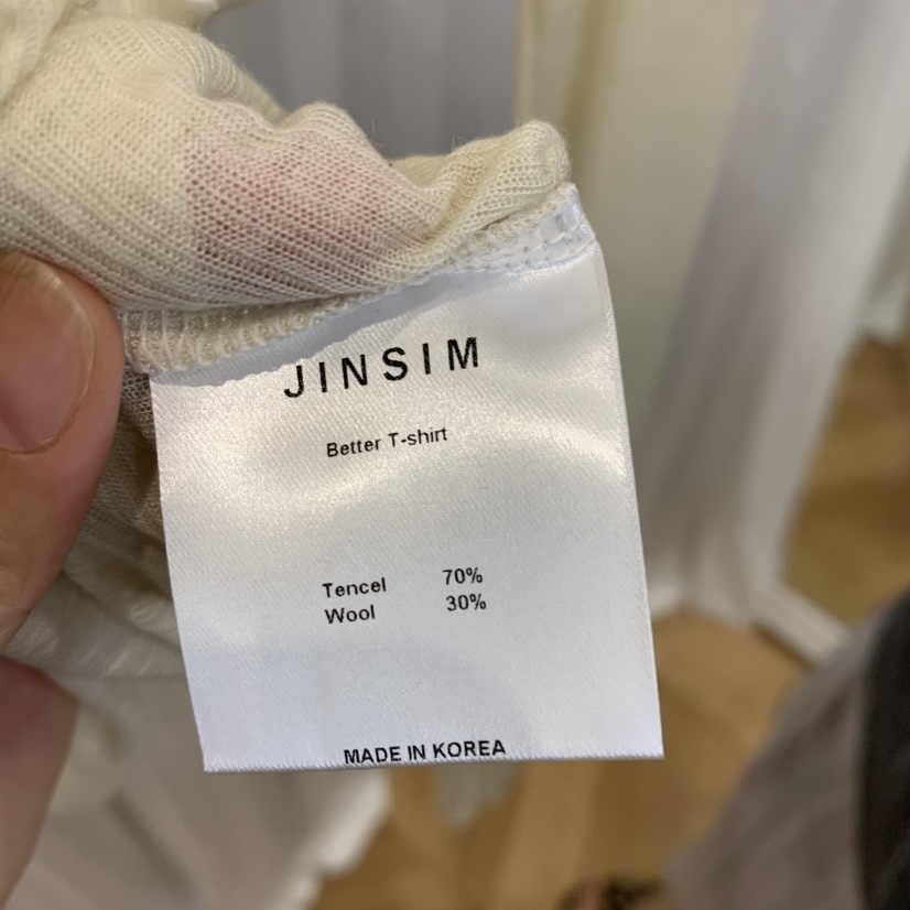 JINSIM韓國代購女士新品熱賣真品推薦休閑時尚人氣長袖T恤JINSIM長袖T恤