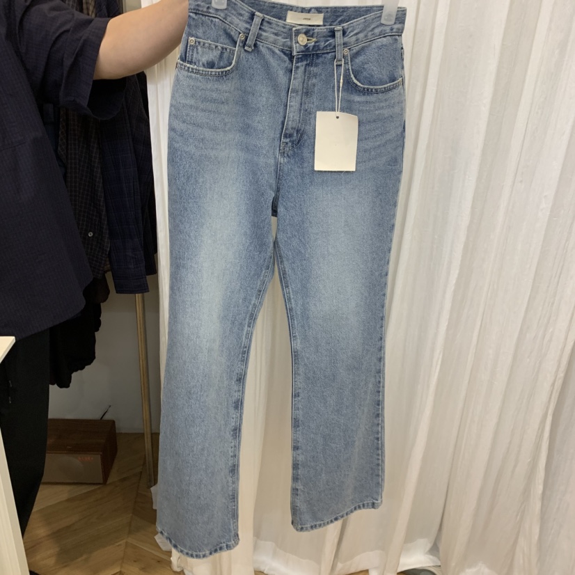 JINSIM東大門實拍女士新品休閑推薦熱賣真品時尚人氣牛仔褲JINSIM牛仔褲圖色1