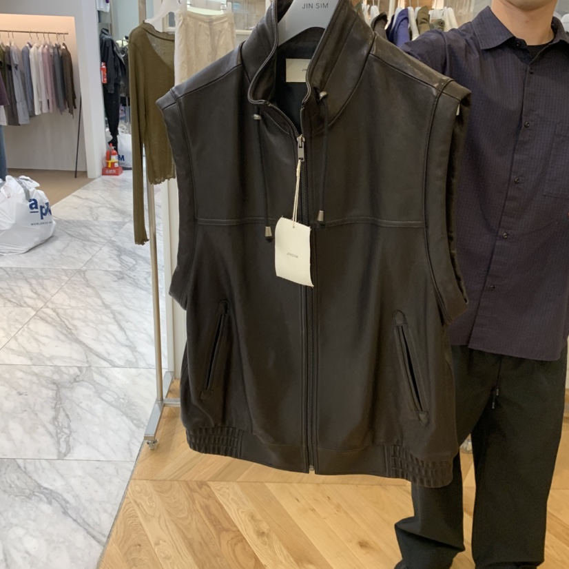 JINSIM東大門實拍女裝新品熱賣人氣休閑真品時尚推薦馬甲JINSIM馬甲圖色2