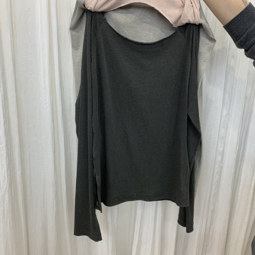 JINSIM韓國代購女裝新品熱賣休閑真品時尚人氣推薦長袖T恤JINSIM長袖T恤圖色2
