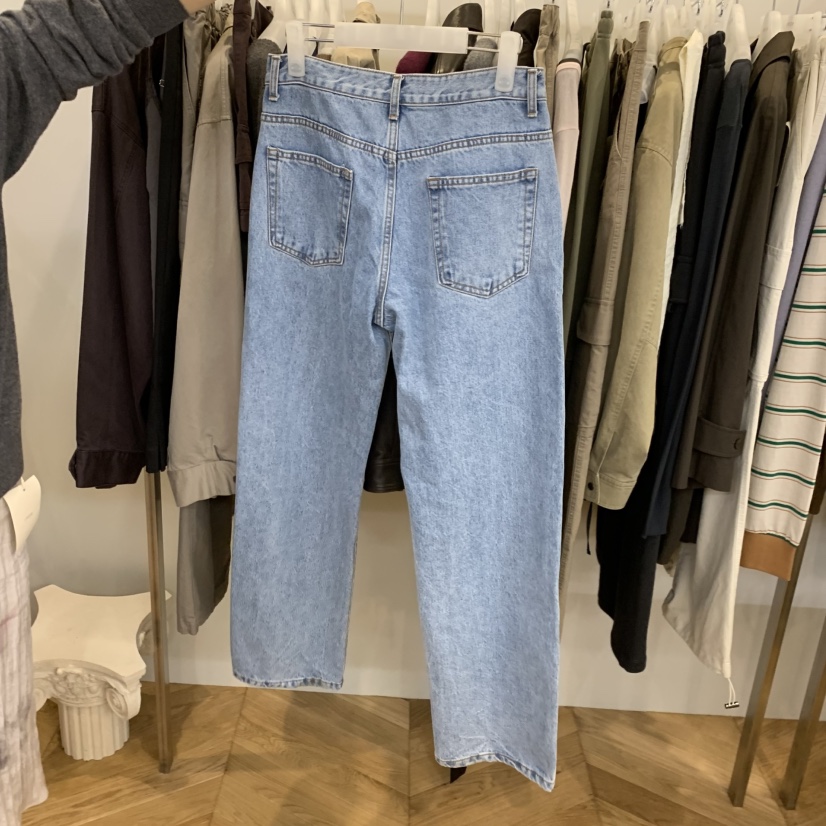 JINSIM韓國直郵女士新品人氣推薦熱賣時尚休閑真品牛仔褲JINSIM牛仔褲