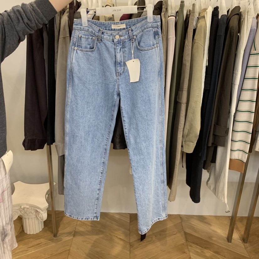 JINSIM韓國直郵女士新品人氣推薦熱賣時尚休閑真品牛仔褲JINSIM牛仔褲圖色1