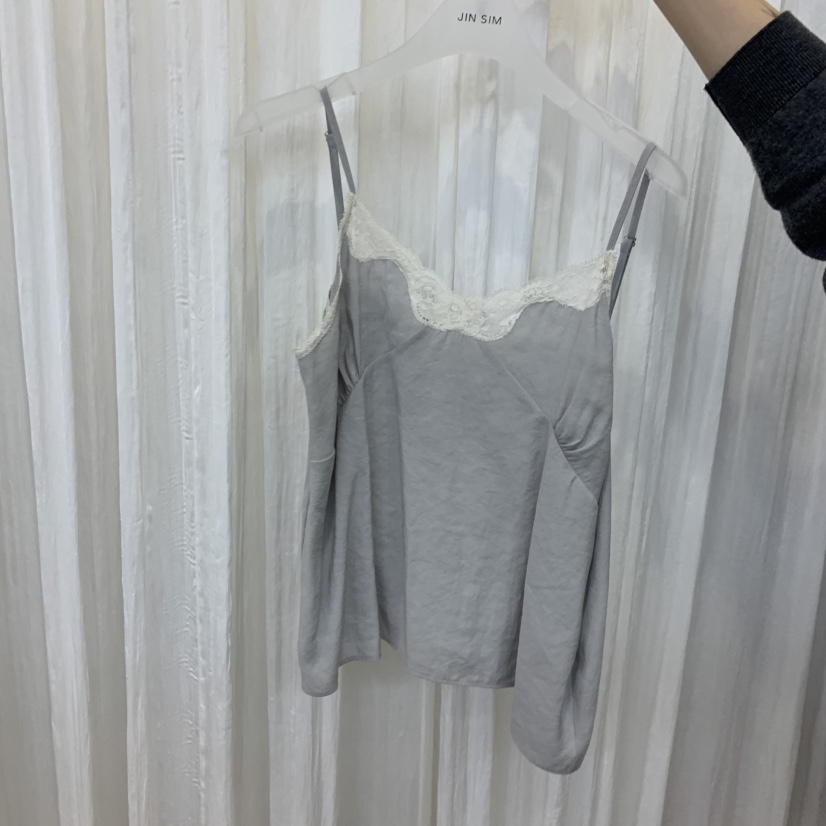 JINSIM東大門實拍女裝新品休閑熱賣推薦真品人氣吊帶背心JINSIM吊帶/背心圖色1