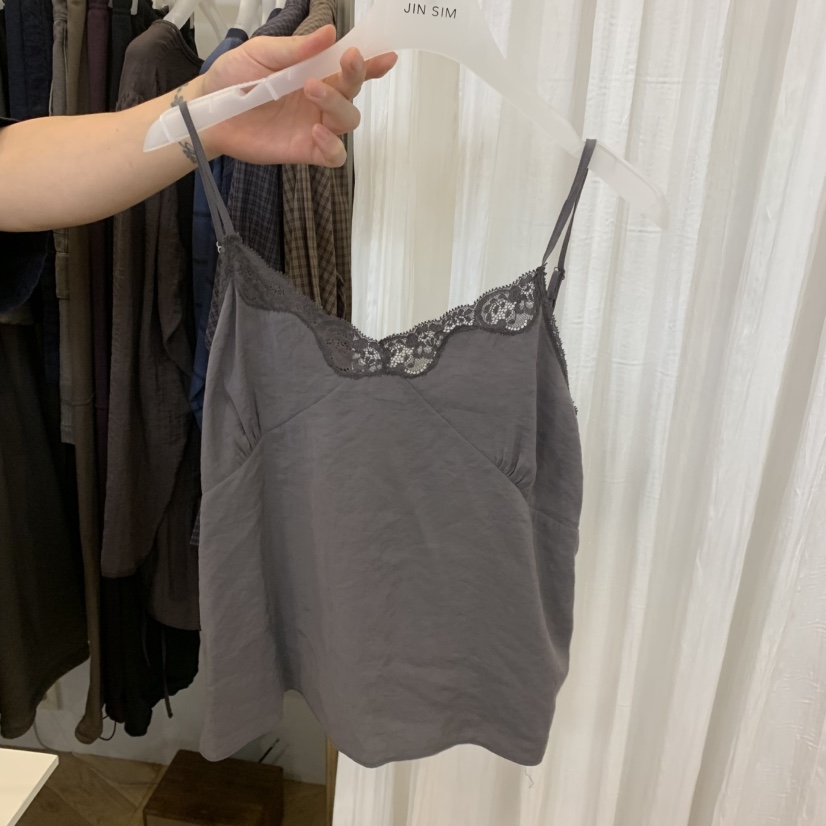 JINSIM東大門實拍女裝新品休閑熱賣推薦真品人氣吊帶背心JINSIM吊帶/背心圖色2