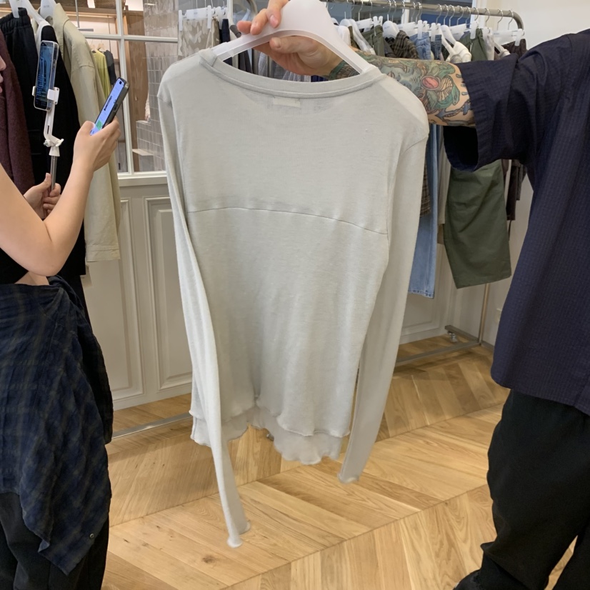 JINSIM韓國代購女士新品人氣推薦休閑熱賣真品時尚長袖T恤JINSIM長袖T恤
