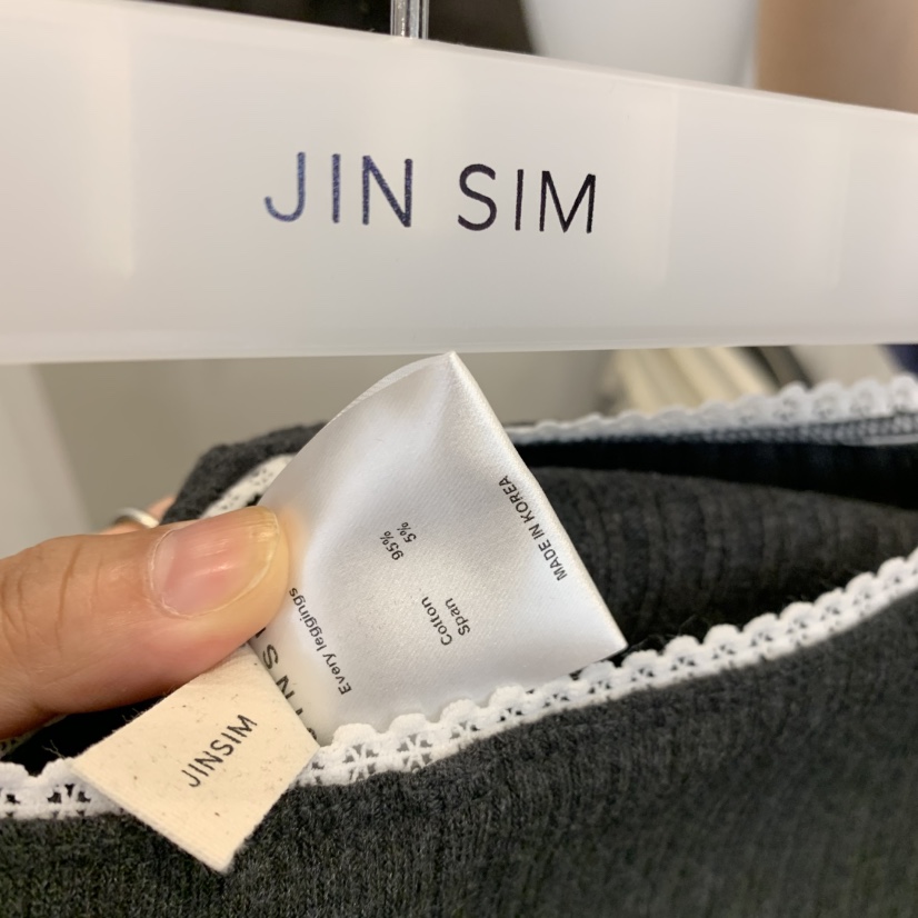 JINSIM韓國直郵女裝新品休閑推薦時尚打底褲鯊魚褲緊身褲JINSIM打底褲/鯊魚褲