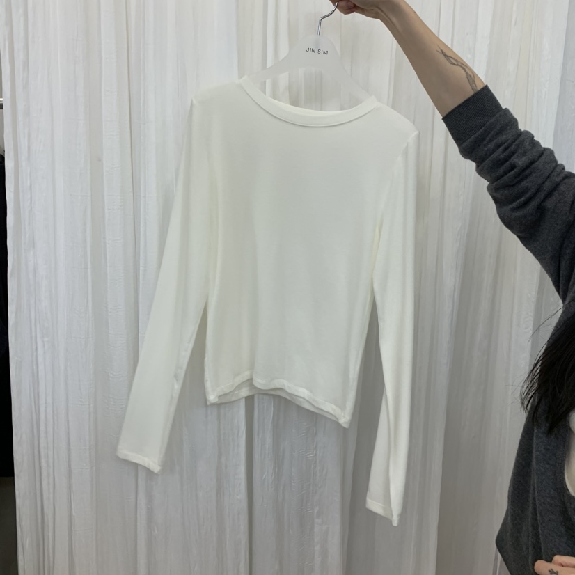 JINSIM韓國代購女裝新款推薦休閑人氣時尚真品熱賣長袖T恤JINSIM長袖T恤圖色6