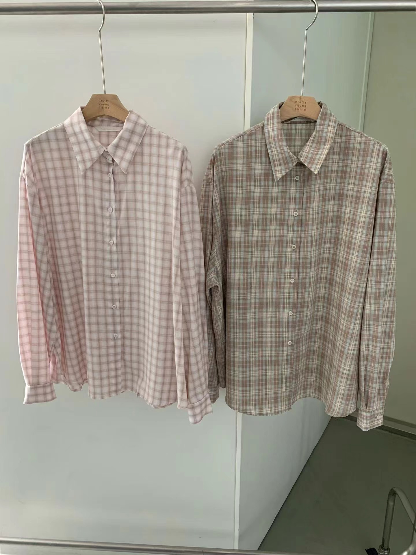 PYT-ot韓國直郵女士新款推薦熱賣休閑人氣真品襯衫蕾絲衫pretty young thing襯衫/蕾絲衫