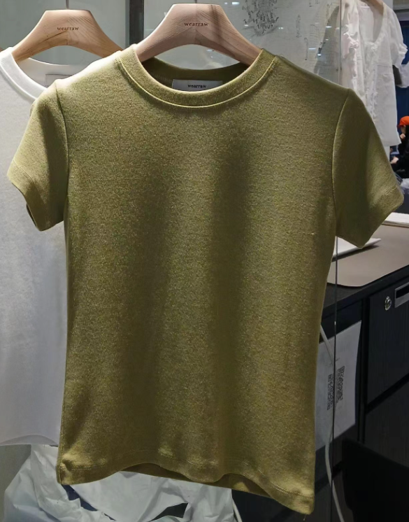 WEARRAW/WELL ROW韓國代購女士新款休閑真品人氣推薦T恤WEARRAW/WELL ROWT恤圖色3
