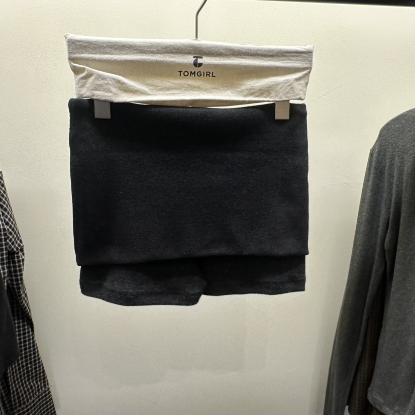 TOMGIRL東大門代購女士新品人氣熱賣推薦真品時尚休閑裙褲TOMGIRL裙褲圖色1墨色