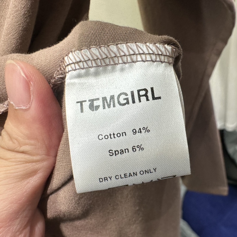 TOMGIRL東大門直郵女士新款真品休閑推薦熱賣人氣長袖T恤TOMGIRL長袖T恤