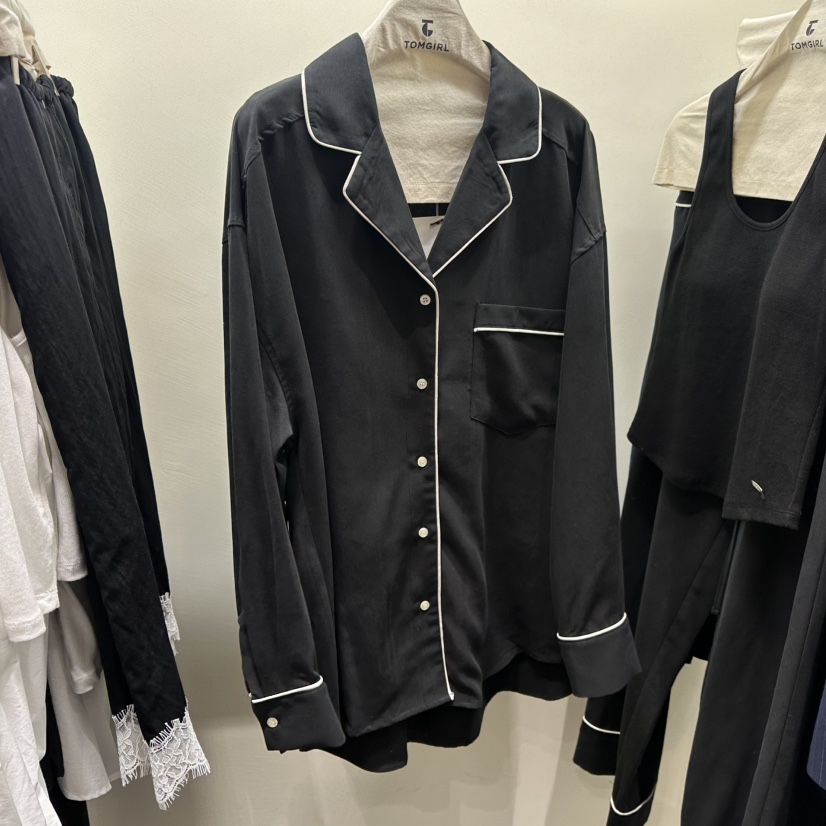 TOMGIRL東大門直郵女裝新品休閑人氣真品時尚推薦襯衫蕾絲衫TOMGIRL襯衫/蕾絲衫圖色1