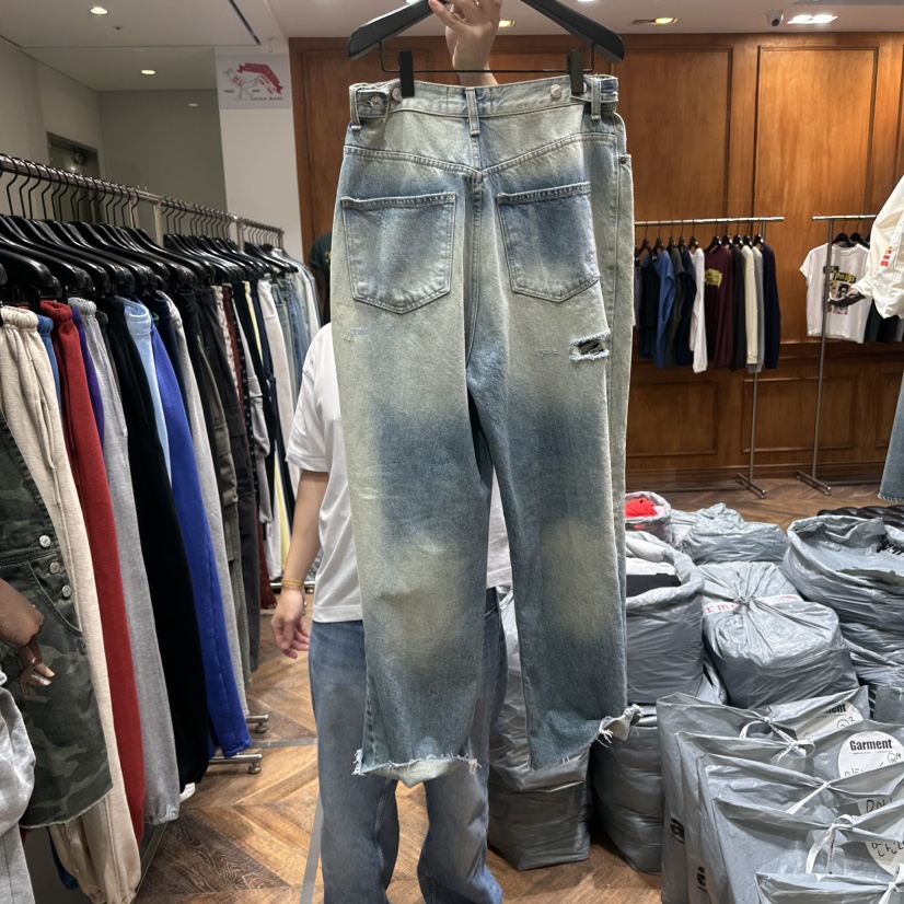 GARMENT-P東大門實拍女裝新品人氣推薦休閑熱賣真品牛仔褲GARMENT牛仔褲