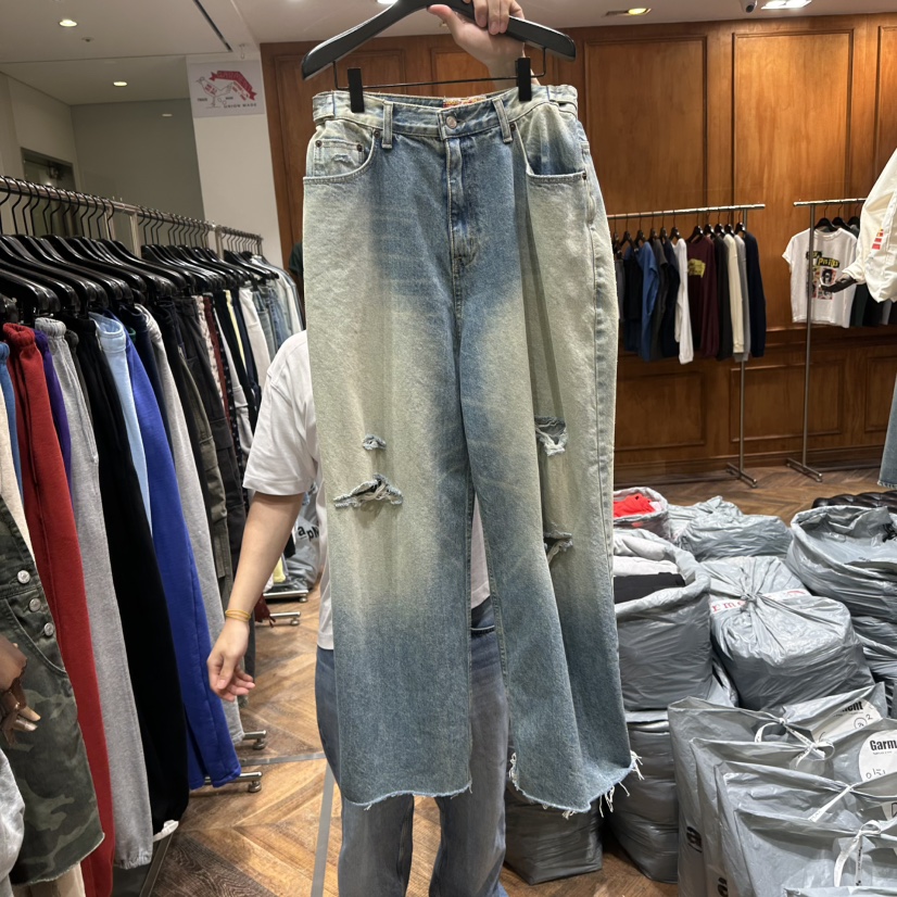 GARMENT-P東大門實拍女裝新品人氣推薦休閑熱賣真品牛仔褲GARMENT牛仔褲圖色1