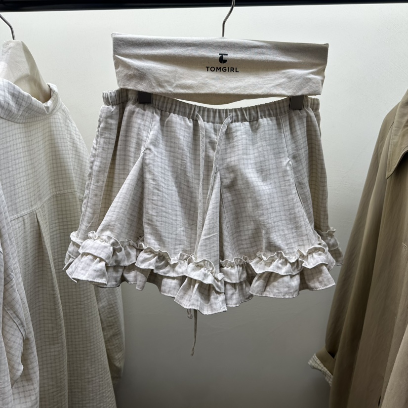 TOMGIRL韓國直郵女裝新品熱賣時尚真品人氣休閑推薦短裙TOMGIRL短裙圖色1
