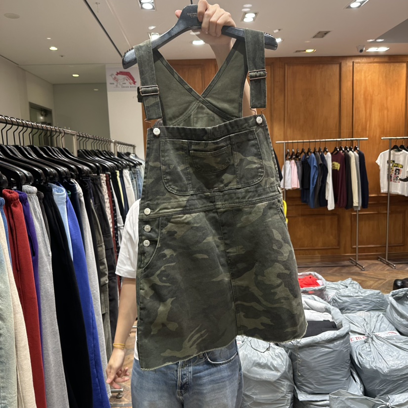 GARMENT-P東大門實拍女裝新款熱賣時尚人氣推薦連衣裙迷彩GARMENT連衣裙圖色1