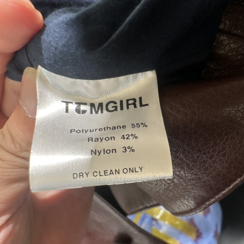 TOMGIRL東大門實拍女士新款推薦熱賣休閑人氣真品皮衣皮革TOMGIRL皮衣