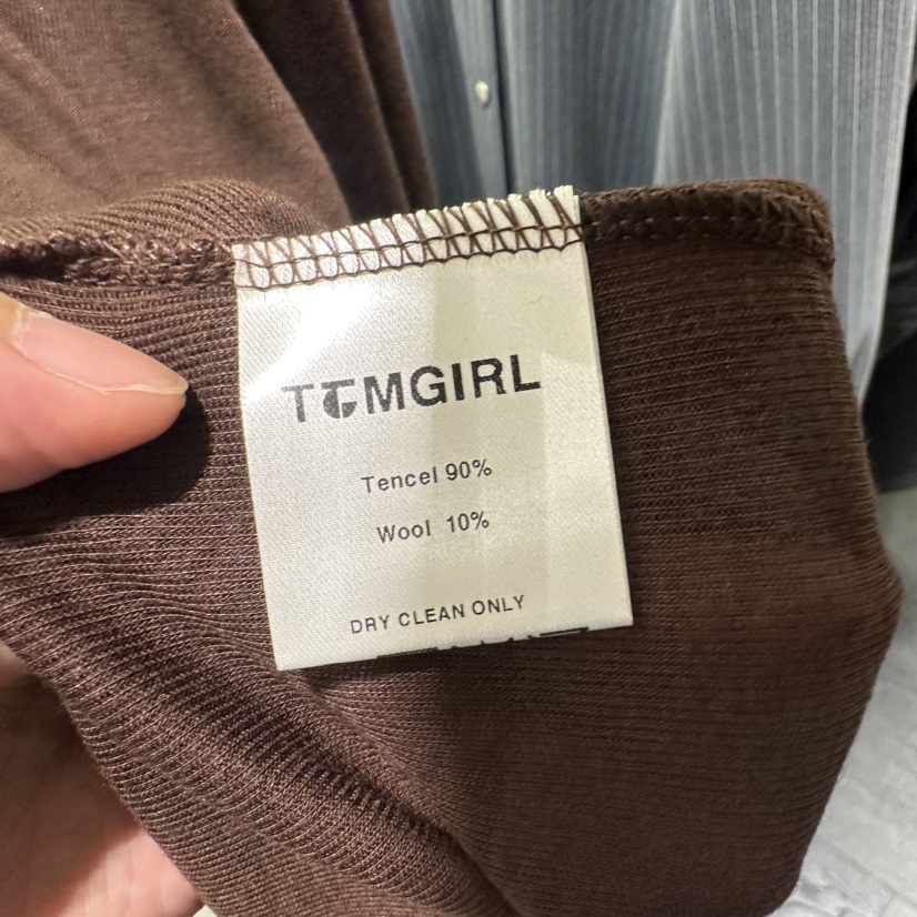 TOMGIRL東大門代購女裝新品熱賣時尚推薦休閑真品長袖T恤TOMGIRL長袖T恤