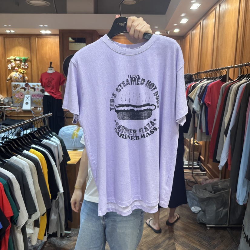 GARMENT-P韓國直郵女士新品人氣推薦休閑真品時尚熱賣T恤GARMENTT恤圖色2