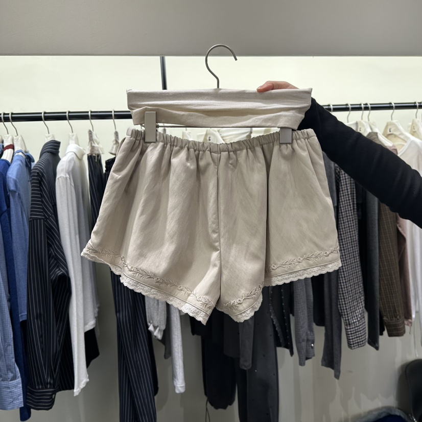 TOMGIRL韓國直郵女士新品時尚真品熱賣推薦人氣休閑短褲皮革TOMGIRL短褲