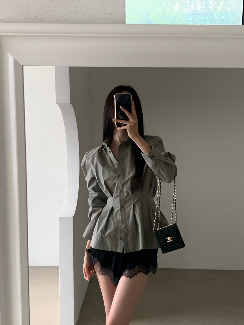 VERANDA東大門實拍女士新款時尚真品熱賣休閑推薦襯衫蕾絲衫VERANDA襯衫/蕾絲衫