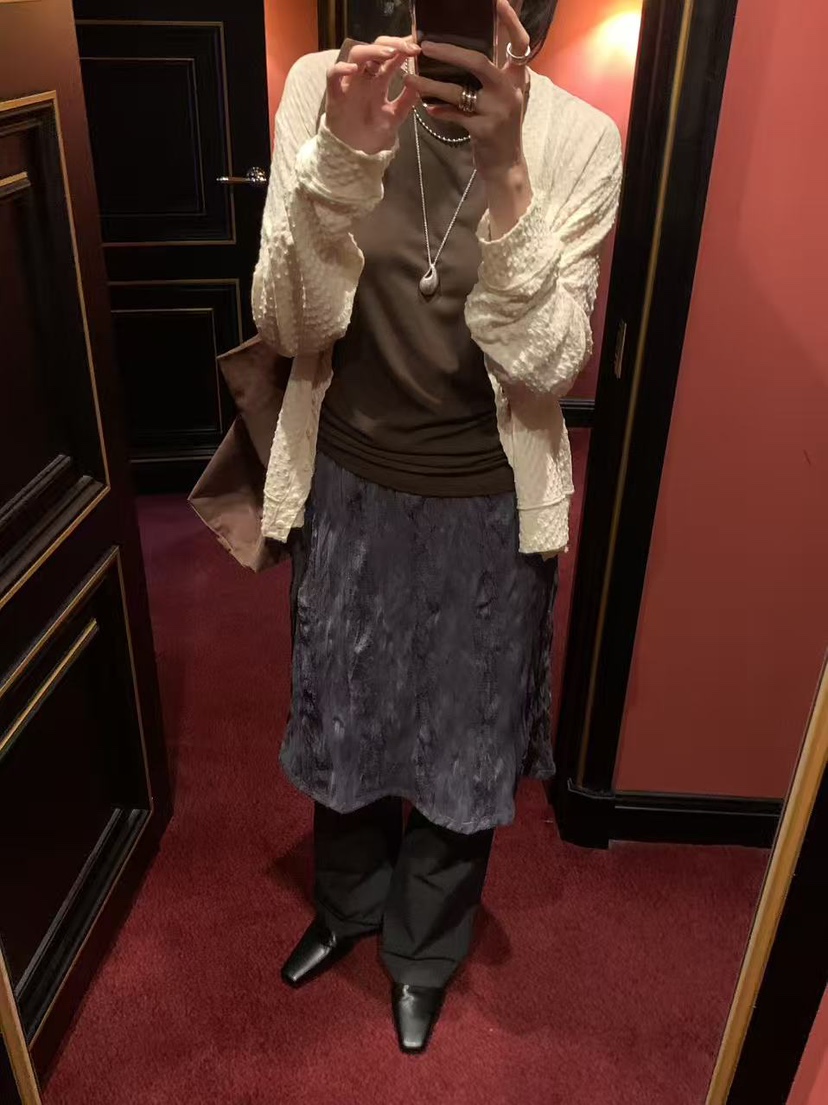 LOFN東大門直郵女士新品熱賣真品人氣休閑時尚半身裙中短裙LOFN半身裙/中短裙