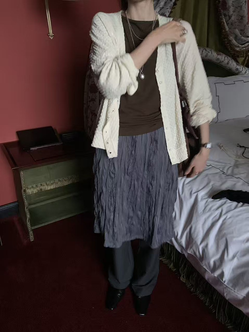 LOFN東大門直郵女士新品熱賣真品人氣休閑時尚半身裙中短裙LOFN半身裙/中短裙