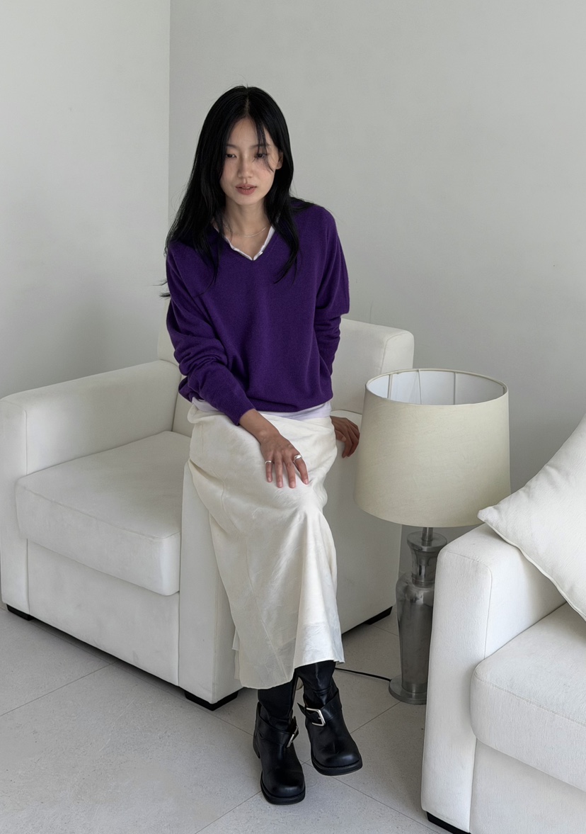 AMY GRACE-A韓國直郵女裝新品推薦熱賣時尚人氣長裙提花AMY GRACE長裙