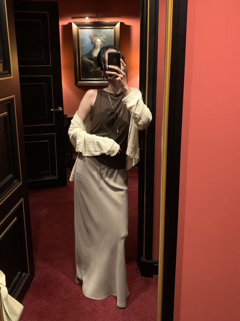 LOFN韓國直郵女裝新款熱賣時尚推薦真品休閑人氣長裙LOFN長裙