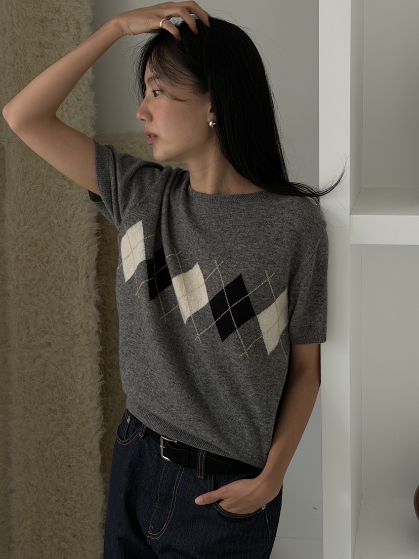 AMY GRACE-A東大門直郵女士新品人氣推薦休閑真品針織衫AMY GRACE針織衫圖色1