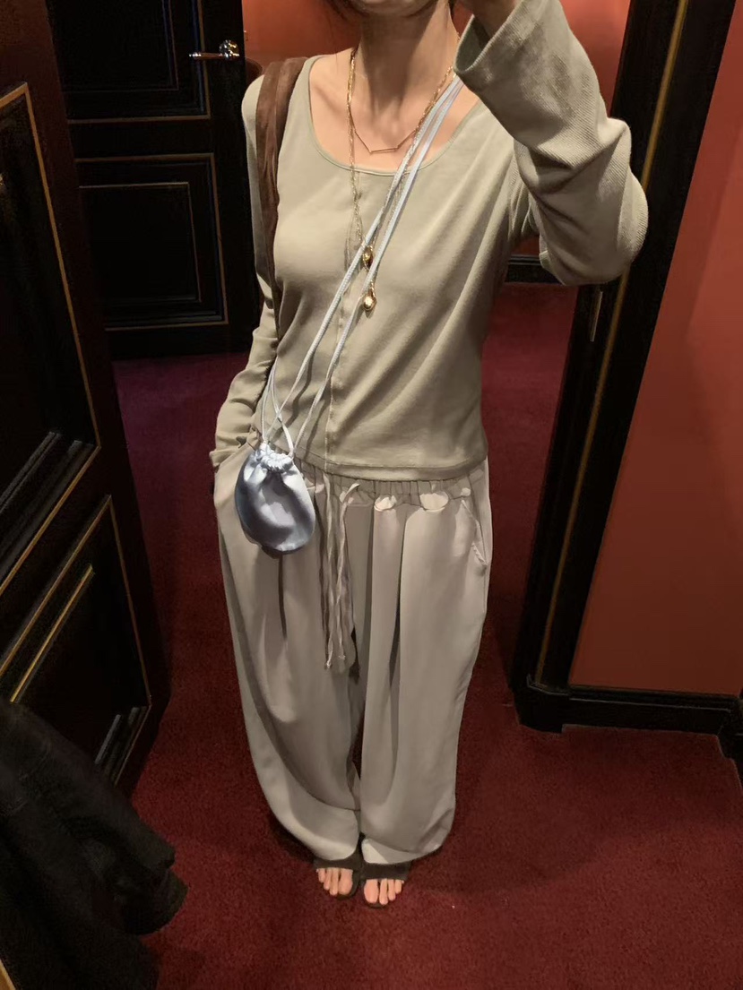 LOFN韓國代購女裝新品時尚熱賣休閑真品人氣推薦休閑褲LOFN休閑褲