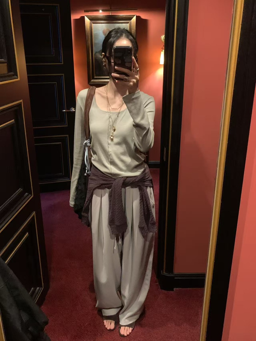 LOFN韓國代購女裝新品時尚熱賣休閑真品人氣推薦休閑褲LOFN休閑褲