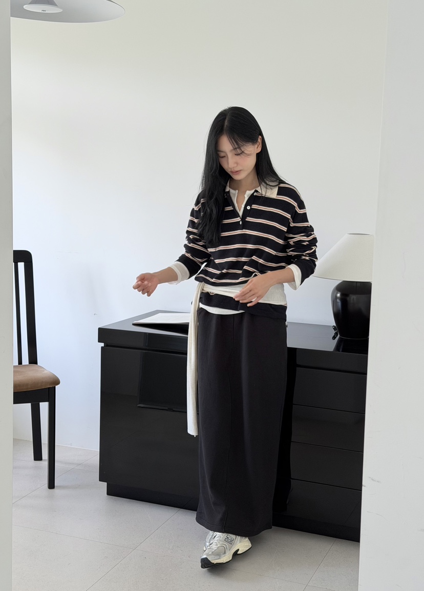 AMY GRACE-A東大門代購女裝新款真品休閑推薦熱賣人氣長裙AMY GRACE長裙