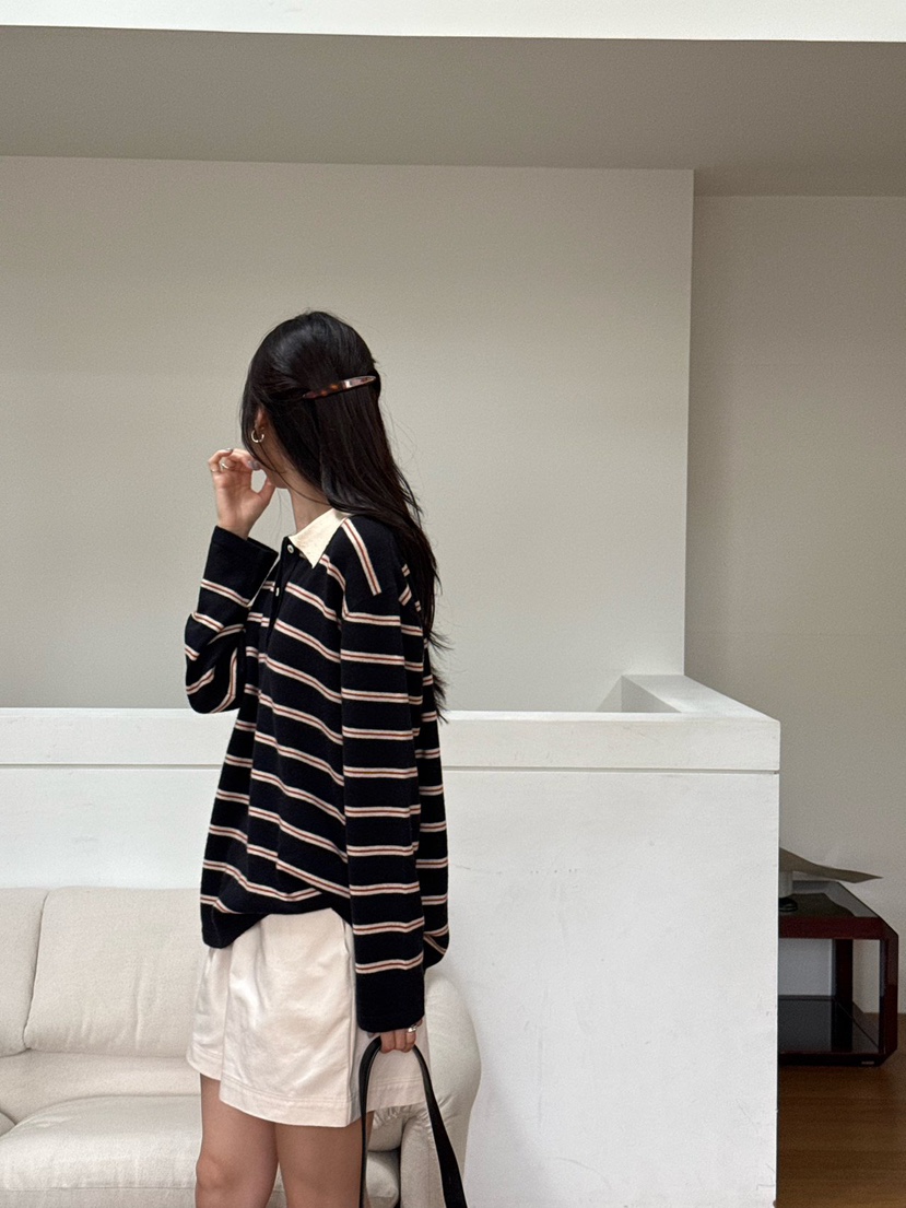 AMY GRACE-A韓國代購女士新款人氣時尚推薦熱賣休閑針織衫AMY GRACE針織衫