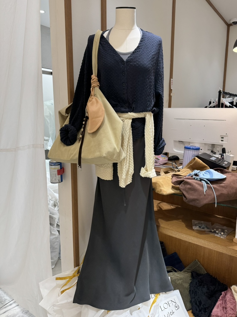 LOFN東大門實拍女裝新款時尚真品人氣推薦休閑熱賣開衫LOFN開衫